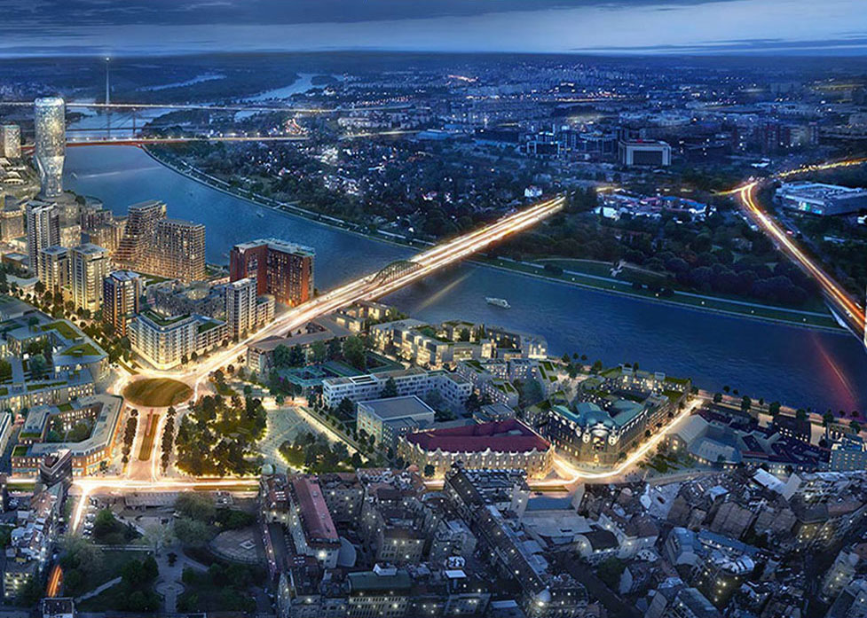 Prudence Capital - Belgrade, Serbia aerial photo